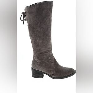 Born Brand Women's Tall Suede Boots - Gray